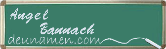 Angel Bannach Visitenkarte